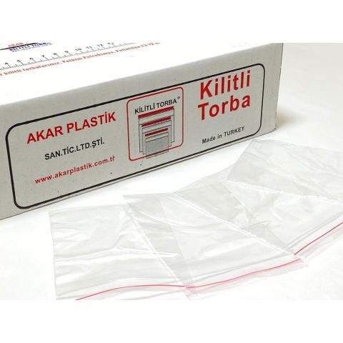 Kilitli Torba 19X25 cm 300 Adet