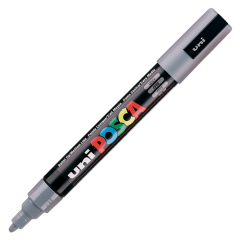 uni POSCA 1.8-2.5 Su Bazlı Poster Markörü Gri