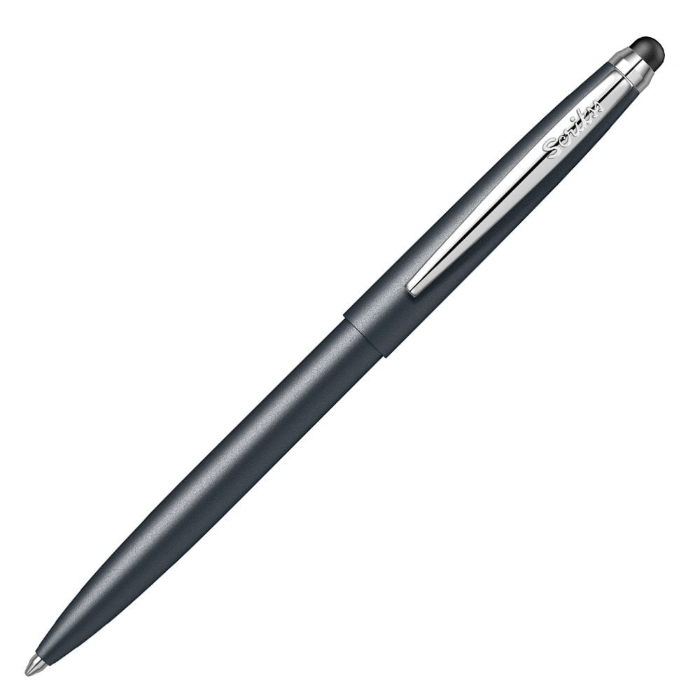 Scrikss T108 Stylus Tükenmez Koyu Gri