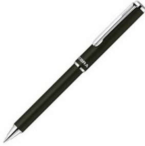 Zebra Mini Teleskopik Tükenmez Kalem SL-F1 Siyah