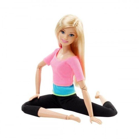 Barbie Sonsuz Hareket Sarışın Bebeğim DHL82