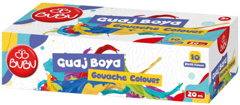 Bu-bu Guaj Boya Seti 20ML 10 Renk