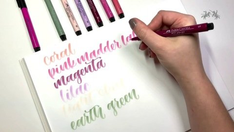 Faber Castell Pitt Artist Pen Kaligrafi Seti 4'lü