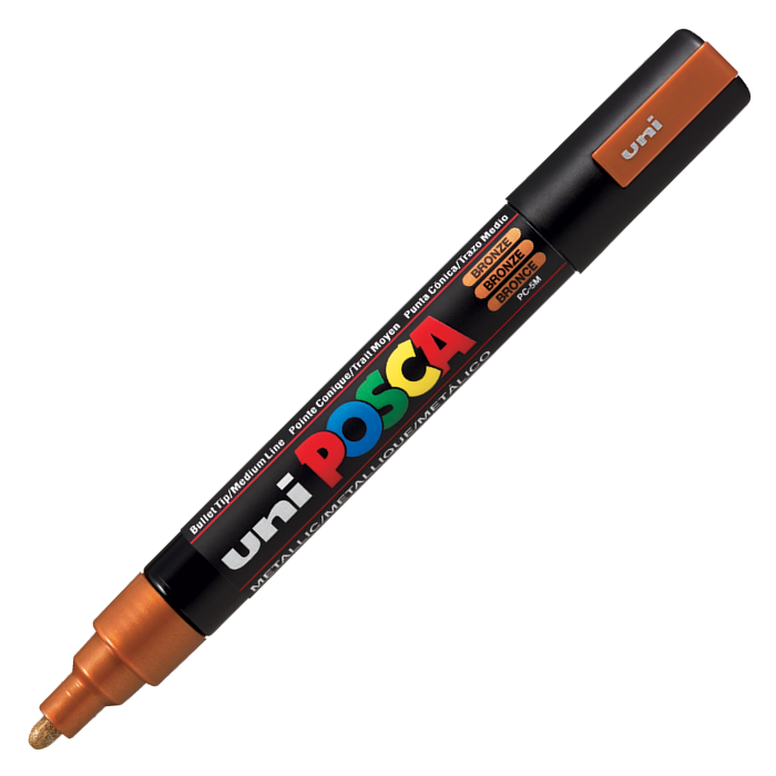 Uni POSCA 1.8-2.5 Su Bazlı Poster Markörü Bronz