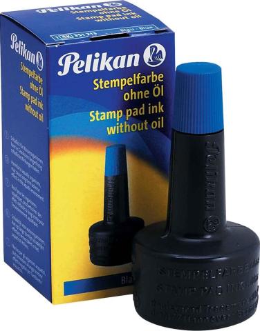 Pelikan Istampa Mürekkebi Mavi 30cc.