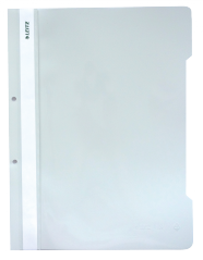Leitz 41891001 Plastik Telli Dosya Beyaz 50'li