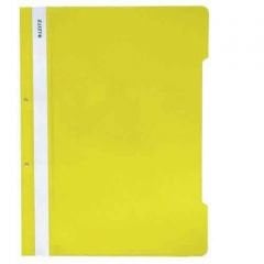 Leitz 41891015 Plastik Telli Dosya Sarı 50'li