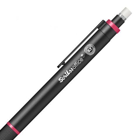 Scrikss Twist Versatil Kalem 0,7 Siyah-Pembe