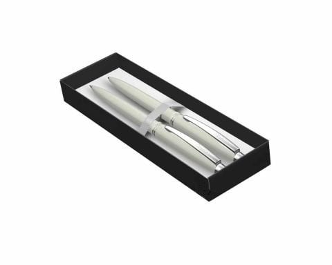 Scrikss 108 Prestige Tükenmez + Versatil İnci Beyazı Tk, Özel Kutu