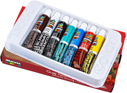 Nova Color Guaj Boya Seti 7ML 7 Renk