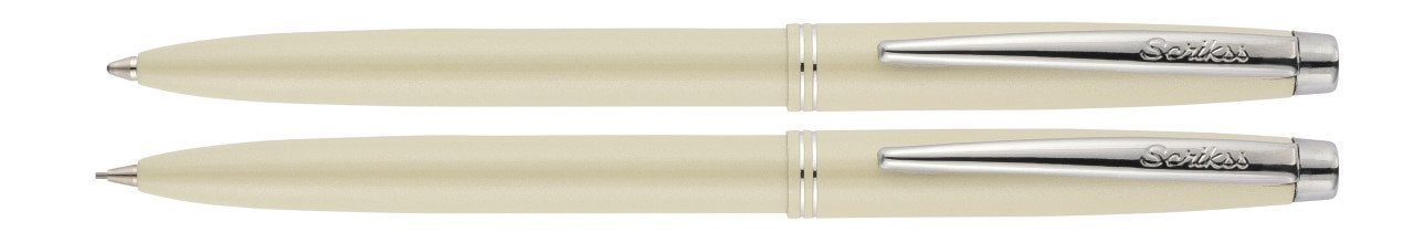 Scrikss 108 Prestige Tükenmez + Versatil İnci Beyazı Tk, Kristal Kutu