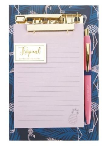 Pyrus Notluklu Clip Board Kalem Hediyeli