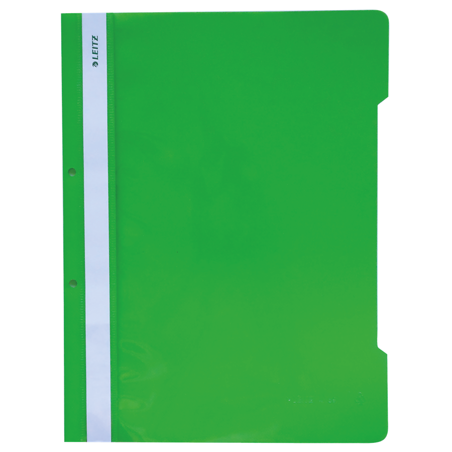 Leitz 41891050 Plastik Telli Dosya Açık Yeşil 50'li