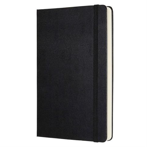 Moleskine Classic Expanded Yumuşak Kapak Çizgisiz Defter 13x21 Siyah