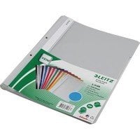 Leitz 41891085 Plastik Telli Dosya Gri 50'li