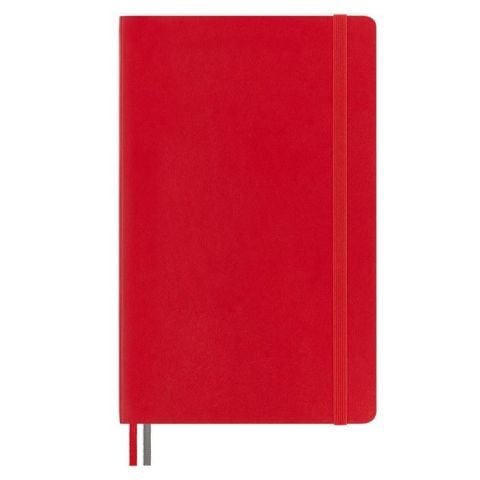 Moleskine Classic Expanded Yumuşak Kapak Çizgili Defter 13x21 Kırmızı