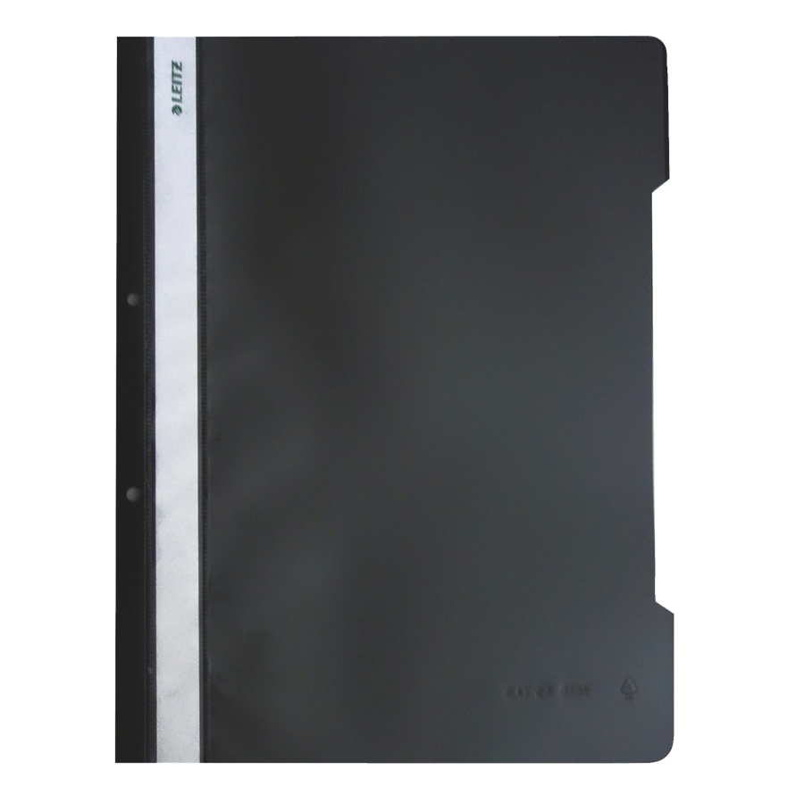 Leitz 41891095 Plastik Telli Dosya Siyah 50\'li
