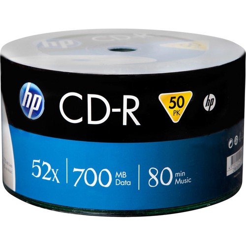 HP CD-R 700 MB 52X 80 Min 50'li Spindle