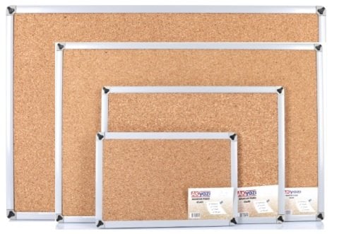 Akyazı Alüminyum Çerçeveli Mantar Pano 120x240