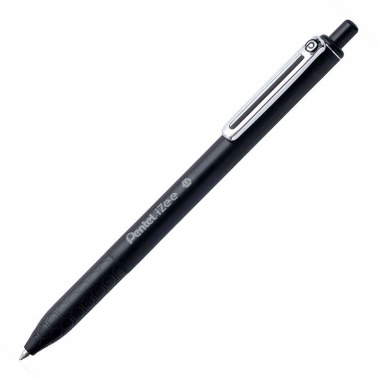 Pentel İzee 1.0mm Yağ Bazlı Tükenmez Kalem Siyah