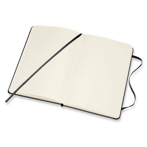 Moleskine Classic Sert Kapak Çizgisiz Defter 11.5x18 Siyah