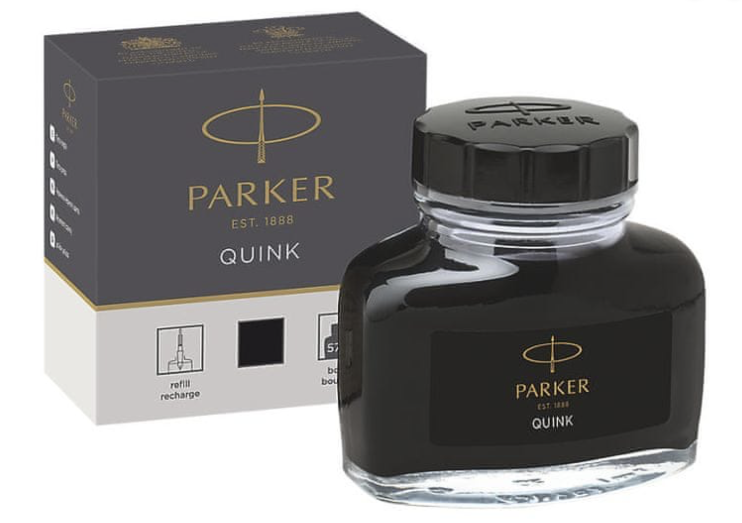 Parker Quink Dolma Kalem Mürekkebi Siyah