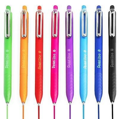 Pentel İzee 1.0mm Yağ Bazlı Tükenmez Kalem Mavi