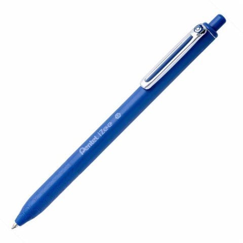 Pentel İzee 1.0mm Yağ Bazlı Tükenmez Kalem Mavi