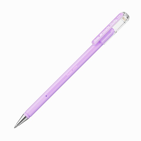 Pentel Hybrid Milky Jel Kalem 0.8 mm Pastel Violet