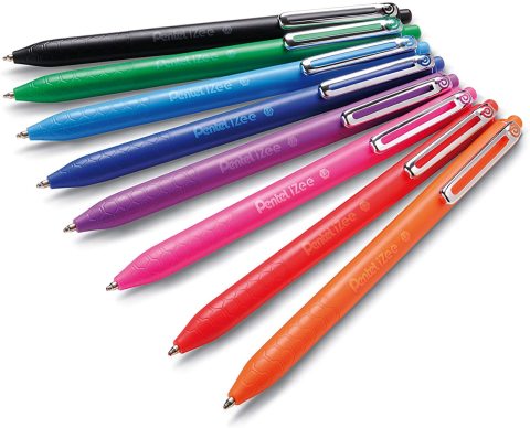 Pentel İzee 1.0mm Yağ Bazlı Tükenmez Kalem Pembe
