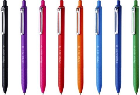 Pentel İzee 1.0mm Yağ Bazlı Tükenmez Kalem Pembe