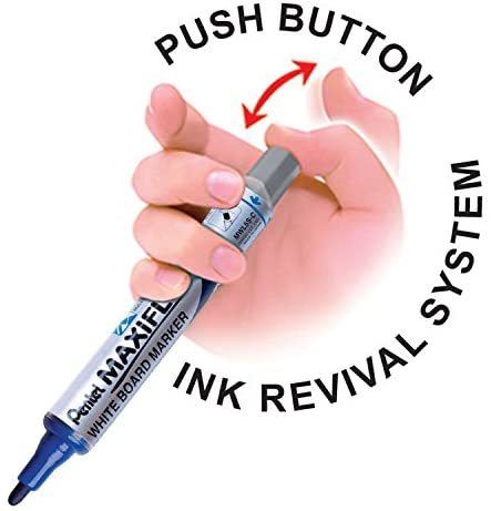 Pentel Tahta Kalemi-Board Marker Siyah