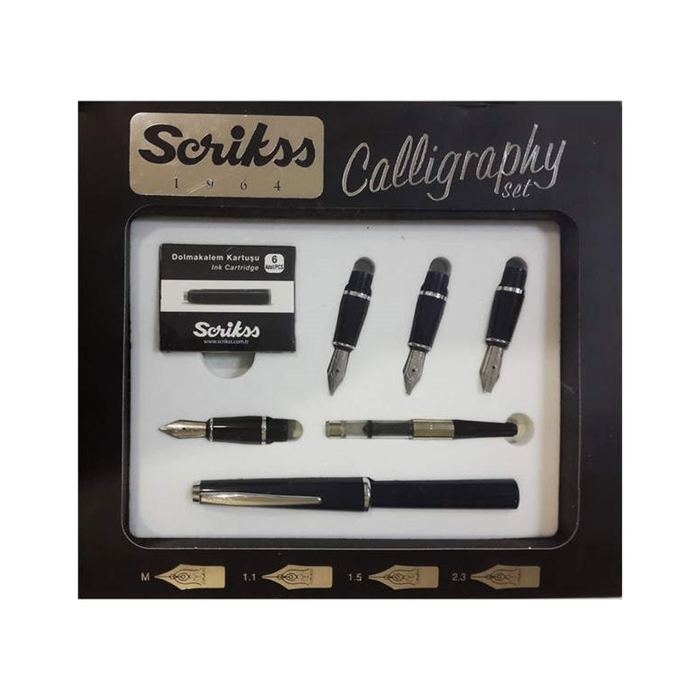 Scrikss Kaligrafi Seti Siyah