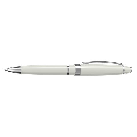 Scrikss Mini Pen Tükenmez İnci Beyazı, Şeffaf Ambalaj
