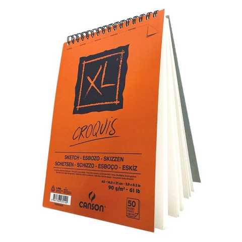 Canson Sketchbook XL Croquis A5 90g 50YP.
