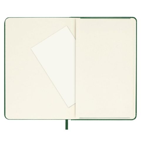Moleskine Classic Sert Kapak Çizgili Defter 9x14 Mersin Yeşili