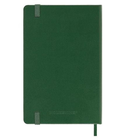 Moleskine Classic Sert Kapak Çizgili Defter 9x14 Mersin Yeşili