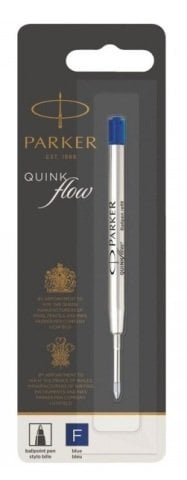 Parker Tükenmez Kalem Yedeği Mavi (F)