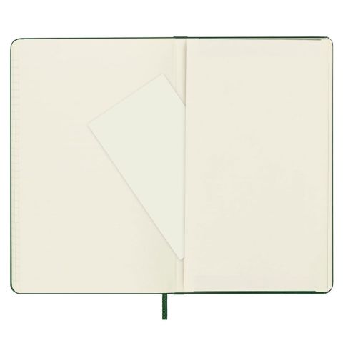 Moleskine Classic Sert Kapak Çizgili Defter 13X21 Mersin Yeşili