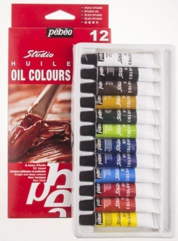 Pebeo Yağlı Boya 12ML 12 Renk