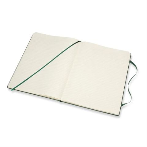 Moleskine Classic Sert Kapak Çizgisiz Defter 19X25 Mersin Yeşili