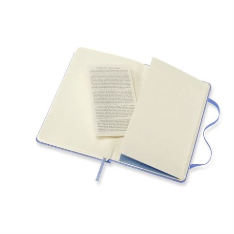 Moleskine Classic Sert Kapak Çizgili Defter 9x14 Ortanca Mavisi