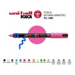 Uni POSCA 0.7 Su Bazlı Poster Markörü M.Kırmızı