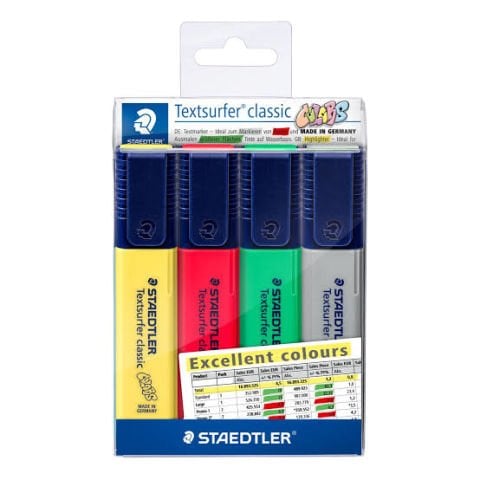Staedtler Fosforlu Kalem Seti 4 Renk