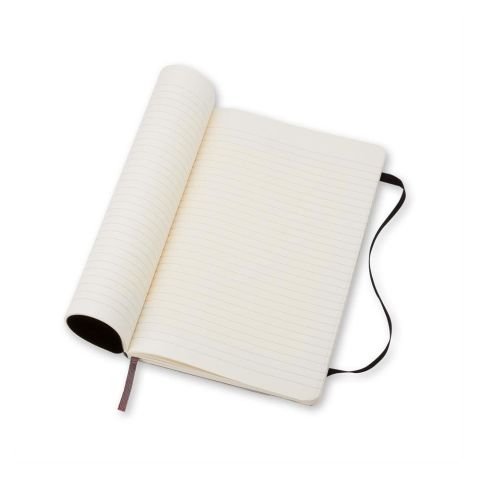 Moleskine Classic Yumuşak Kapak Çizgili Defter 9x14 Siyah