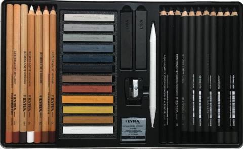 Lyra Sketching Eskiz Seti 35 Parça - Köseoğlu Kırtasiye
