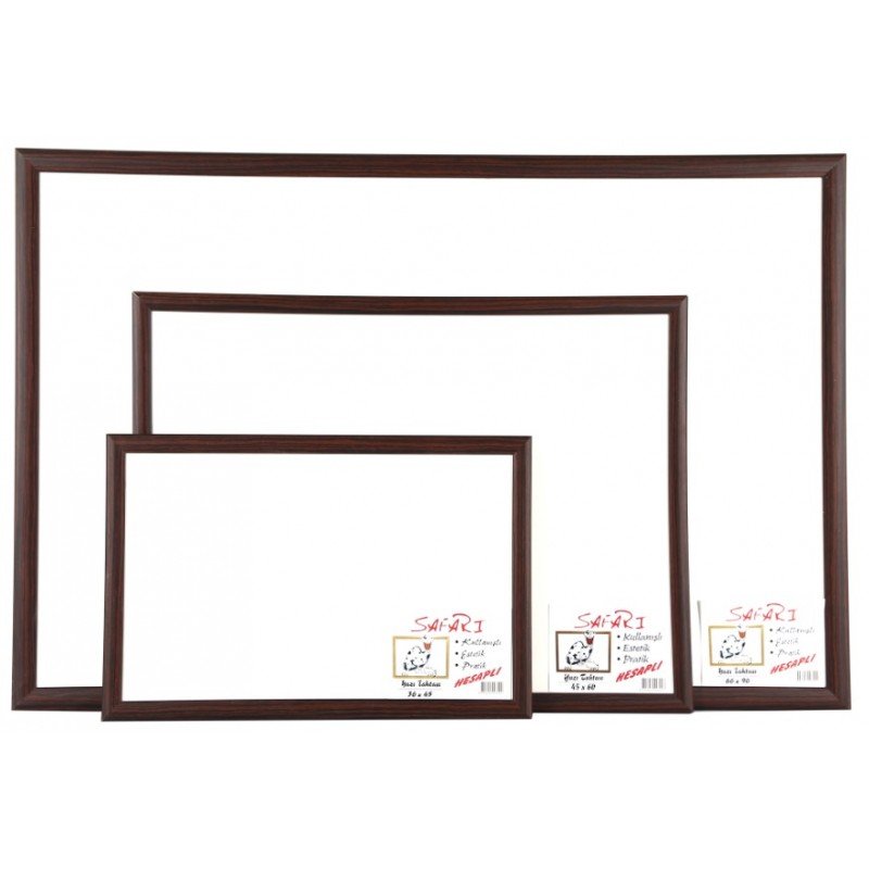 Safari Duvara Monte Laminant Yazı Tahtası 45x60