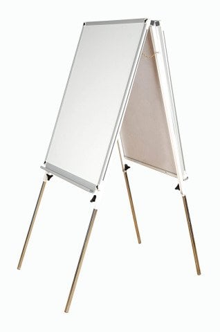 Akyazı Üçgen Tip Çift Taraflı Laminant Yazı Tahtası 50x70
