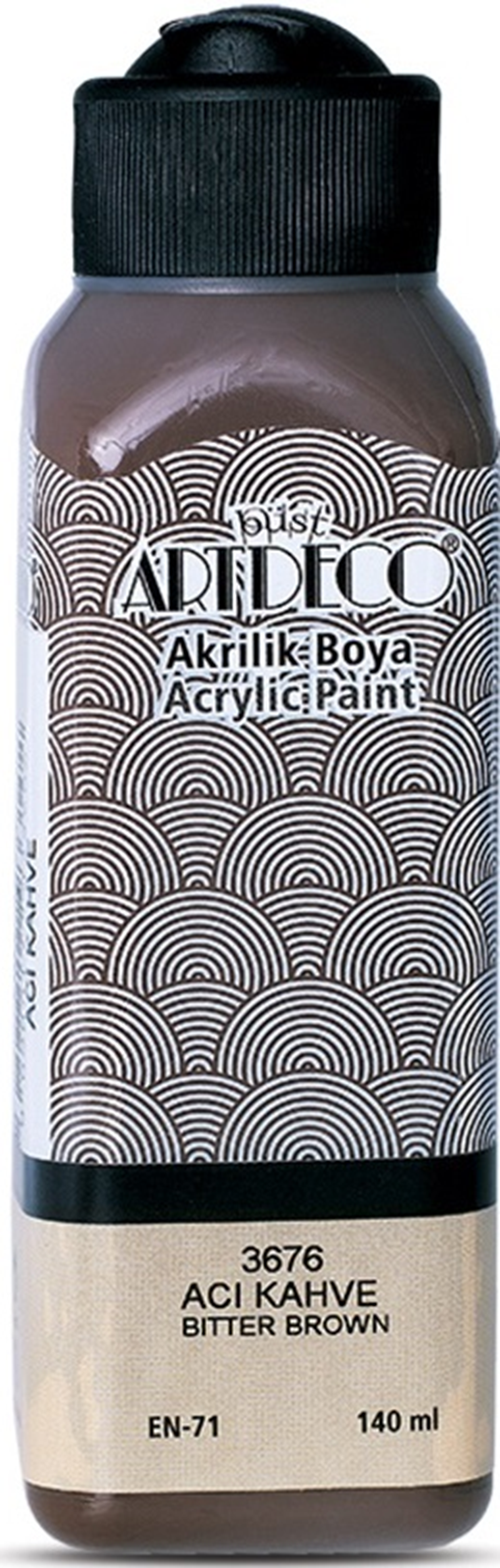 Artdeco Akrilik Boya 140 ML Acı Kahve Y-070R-3676