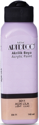 Artdeco Akrilik Boya 140 ML Açık Lila Y-070R-3011